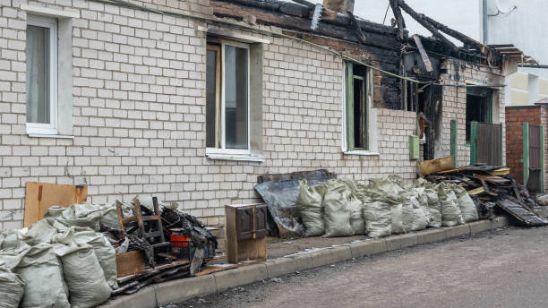 Professional Smoke Damage Removal technician working in Andover, MN